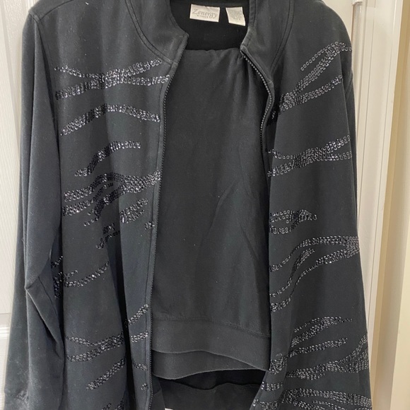 Chico's jackets size 3 (14) - Picture 2 of 4